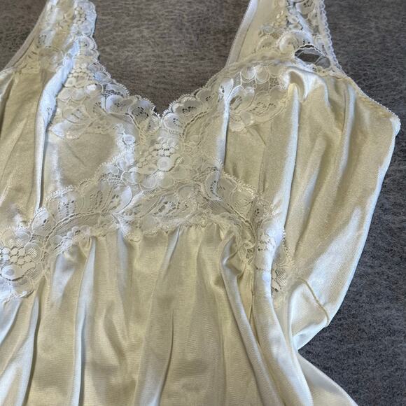 Vintage Lace Maxi Slip Dress - Picture 2 of 5